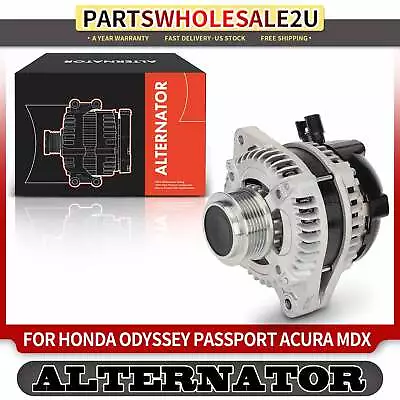 Alternator For Honda Odyssey 2018-2023 Pilot 2016-2022 155A 12 Volt CW 6-Groove • $156.99