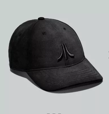 Atari Fuji Blackout Speakerhat Snapback Baseball Cap NEW • $80