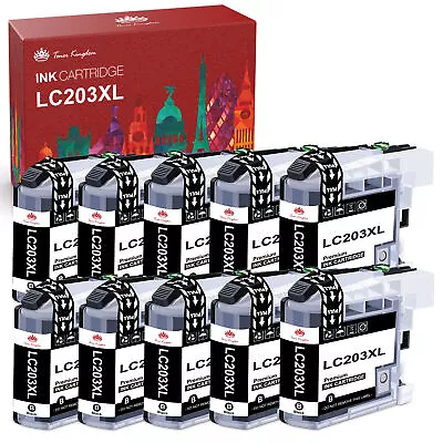 LC203XL High Yield Black Ink For Brother MFC-J460dw MFC-J480dw MFC-J485dw LOT • $8.50