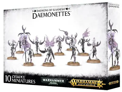 Games Workshop Warhammer 40k AoS Slaanesh Daemonettes Of Slaanesh NIB • $34