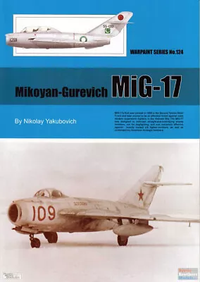 WPT124 Warpaint Books - Mikoyan-Gurevich MiG-17 • $34.74