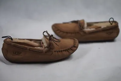 UGG Dakota S/N 5612 Moccasin Slippers Espresso Brown Women's US Size 10 • $19.50