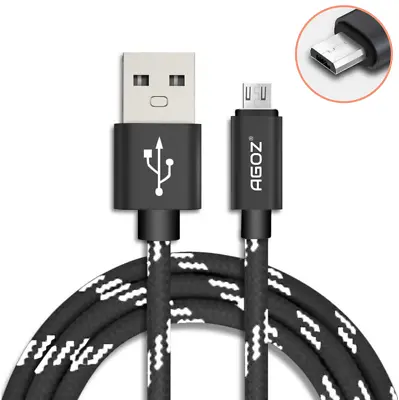 Agoz Micro USB Cable FAST Charger Cord For Motorola Moto E E5 E6 G4 G5 G6 Play • $6.78