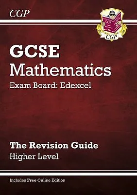 GCSE Maths Edexcel Revision Guide (with Online Edition) - Higher By Richard Par • £2.40