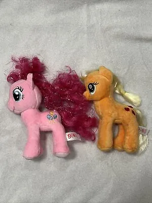 My Little Pony MLP Apple Jack Pinkie Pie LOT Plush Stuffed Toy 7  • $11.98