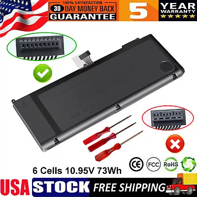 73Wh A1321 Laptop Battery For Apple MacBook 15 Inch Mid 2009 Mid 2010 661-5211 • $15.85