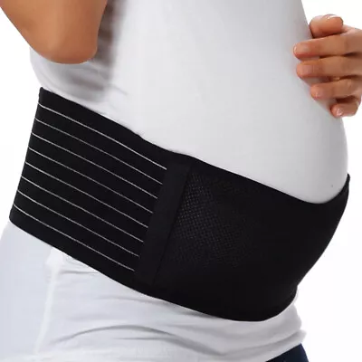 Maternity Support Belt Pregnant Belly Band Waist Back Abdomen Tummy Brace Relief • £15.99