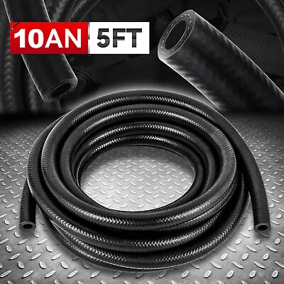 Universal 10AN 5FT 5/8  Inch ID Nitrile Butadiene Rubber NBR Oil Fuel Line Hose • $20.66