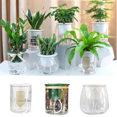 $11.49 • Buy Home Self Watering Planter Pots Orchid Self-Absorbent Small Flower Pots Office