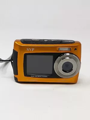 SVP Aqua 5800-A 18.0MP Dual Screen Waterproof Digital Camera W/ Memory Card • $18.50