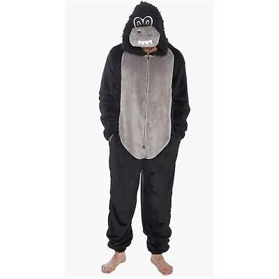FollowMe Gorilla Adult Zipup One Piece Pajama XL NWT • $45
