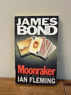 James Bond 007 Moonraker By Ian Fleming (Coronet Books 1989) UK Printing • $9