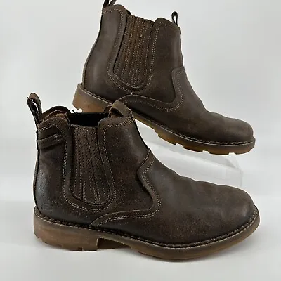 Men's Skechers Size 8.5 Brown Short Boots - Pre-Owned • $35