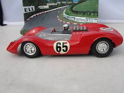 1960's Tamiya Kit Mclaren Slot Car Red  #65   1:24 Used Unboxed • £194.95