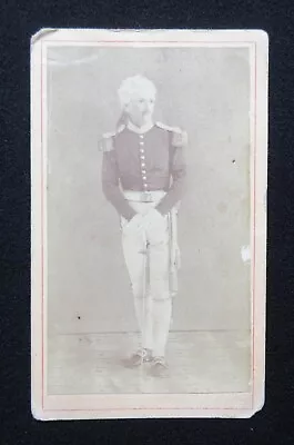 CDV Of Gentleman In Costume For 1875 Martha Washington Tea Party. • $12.99