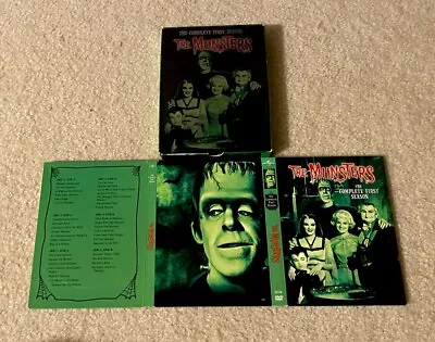 THE MUNSTERS The Complete First Season DVD TV Series Box Set • $3.75