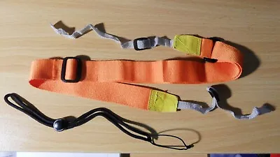 Photo Camera Orange Strap Neck Strap & Handle Strap • £4.05