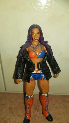 WWE Sasha Banks Custom Painted Figure (rare)  • $50