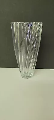 £84.02 • Buy Bohemian  Medium Hand Cut Crystal Vase