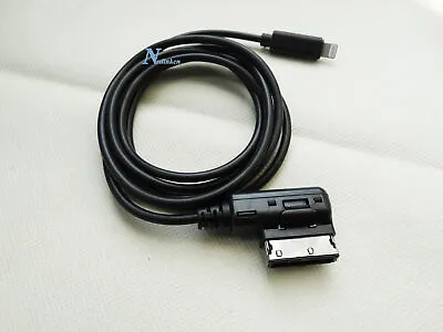 IPHONE 13 12 11 X 8 7 PLUS AUDI MUSIC INTERFACE AUX ADAPTER CABLE AMI MMI MDI • $22.95