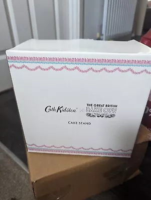 Cath Kidston The Great British Bake Off Show Stopper Cake Stand Brand New In Box • £12.99