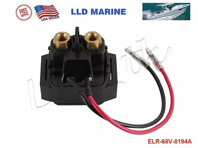 Mercury Outboard Starter Solenoid Relay 8-300HP 853809001 89-85380900 8M0098898 • $23.95