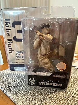 McFarlane Cooperstown Series 2 Babe Ruth #3 Sepia Variant Yankees MLB • $34.99