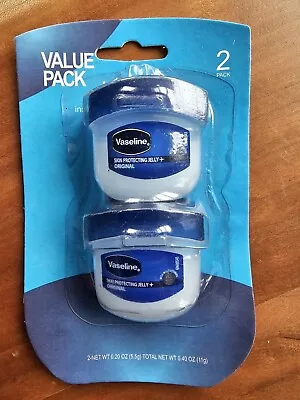  Vaseline Lip Care Soften & Moisturize Petroleum Jelly 5.5 (2  Per Pack ) • $1.75