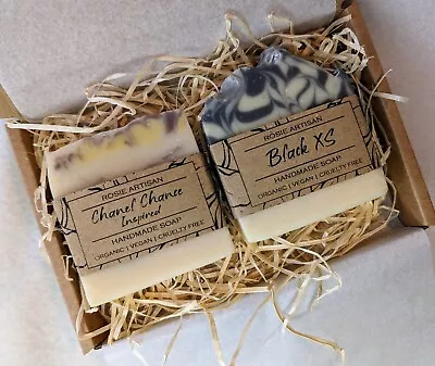  Handmade Soap Gift Set Shea Butter Natural 100% Vegan • £7.99