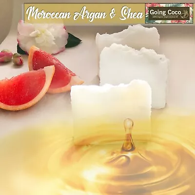 1x Organic Moroccan Argan Shea Coconut Oil Shampoo Bar-VEGAN -dry/damaged Hair • $9.09