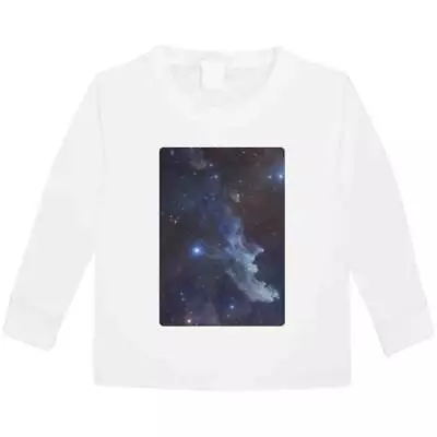 'Nebula' Children's / Kid's Long Sleeve Cotton T-Shirts (KL085564) • £9.99