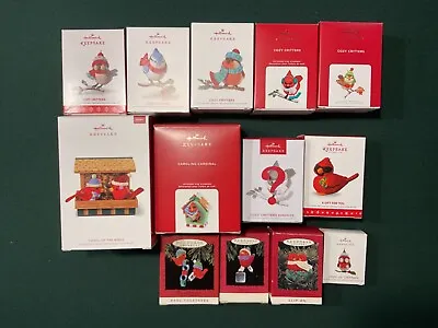 Hallmark Keepsake COZY CRITTERS & Friends Ornaments NIB $7 & Up - You Pick • £65.57