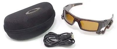 Oakley Thump 256 250 MB Brown Smoke Sunglasses New Mexico Bowl READ ASIS • $149.95