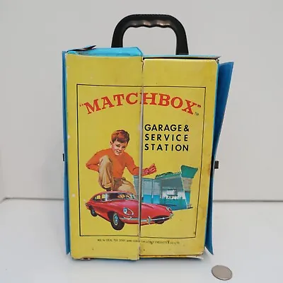 Vintage Matchbox Garage & Service Station  Sears Automotive Center  Case 1966 • $25
