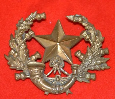 British Army. Cameronians – Scottish Rifles Genuine Victorian Cap Badge • £35