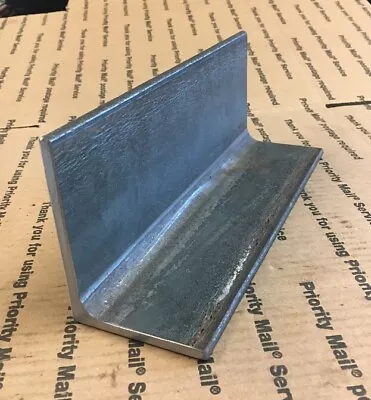 3 X 4 Steel Angle Iron Welding Bracing Bracket Shelf 1/4  THICK 10  Long  • $14.30