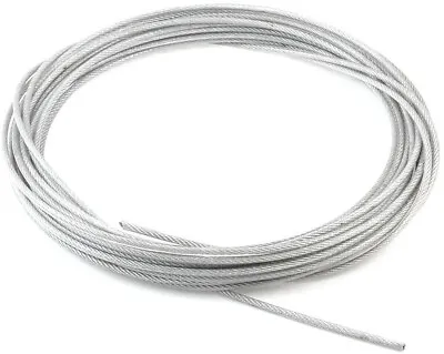 £7.36 • Buy Wire Rope Washing Clothes Line Steel Metal Core Plastic Coated Rust Protected