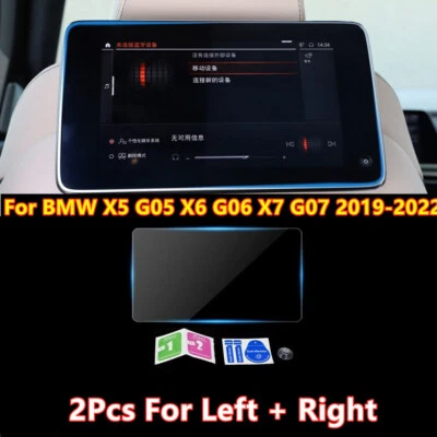 $29.77 • Buy 2X Back TV Screen Protector Glass Film For BMW X5 G05 X6 G06 X7 G07 2019-2022