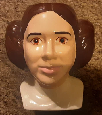£9.99 • Buy Star Wars Princess Leia Figural Ceramic Mug (1997)