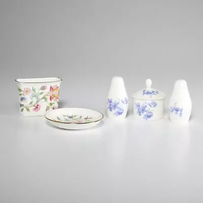 Minton & Coalport China Lot In Boxes Haddon Hall & Divinity Blue Vintage • $60