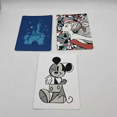 Disney Rewards Special Edition ARTWORK 3 Post Card Tinkerbell Mickey Castle • $8.95