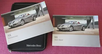 (2008 Print) Mercedes-benz Slk (2008 - 2011) Owners Manual - Handbook.  (me 608) • $107.36