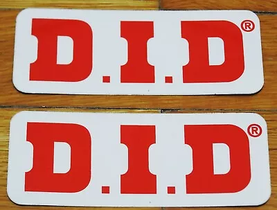 OEM.NOS.D.I.D Racing Chain Decal Sticker MotorcycleCar. 11cm. • $6