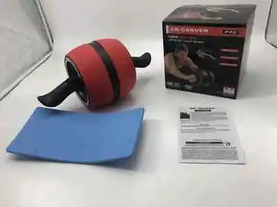 Abdominal Ab Roller For Core Workouts Fitness Like A Pro RED Comes W A Knee Pad. • $25.99