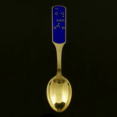 Danish Gilded Christmas Spoon 1964 - A. Michelsen • $100