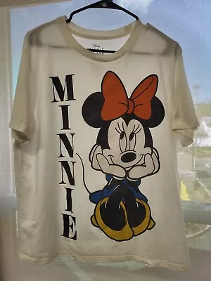 Disney Minnie Mouse Tshirt Women’s XL 50/50 Cotton Polyester • $25