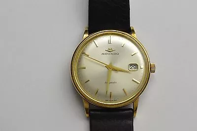 14K MOVADO KINGMATIC  28 Jewels Caliber 538 Watch -  Antique • $1995