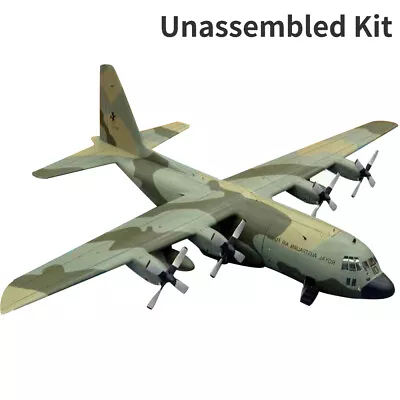 DIY 1/50 USAF C-130 Hercule Transport Plane Paper Model Unassembled Military Kit • $21.79