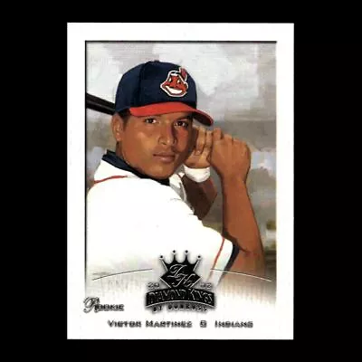 Victor Martinez 2002 Diamond Kings Cleveland Indians #113 R327V 20 • $1.79