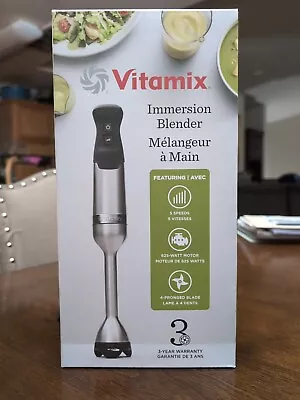 Vitamix Immersion Blender Black Brand New 5-Variable Speed Stainless Steel • $99.99